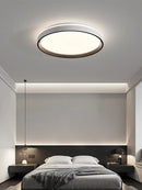 GobekUsa LED Ceiling Lamp: Simple Modern Round Study Bedroom Balcony Light