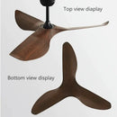 GobekUsa 52" DC Ceiling Fan with Remote Control for Living Room, Restaurant, Office & Modern Spaces.