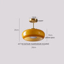 GobekUsa LED Wicker Wood Ceiling Lights Modern Style Hallway Nordic Luminaria