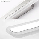 GobekUsa Modern Acrylic LED Bathroom Vanity Lighting Fixture in Warm/White Light, 16"/19.5"/23.5" Wide
