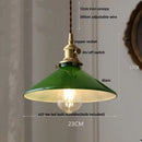 GobekUsa Iron Lampshade LED Pendant Lights, Adjustable Modern Hang Lamp