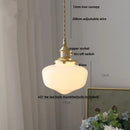 GobekUsa Iron Lampshade LED Pendant Lights, Adjustable Modern Hang Lamp