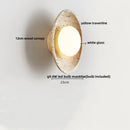 GobekUsa LED Wall Lamp Pull Chain Yellow Stone Modern Mirror Light