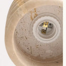 GobekUsa LED Wood Yellow Travertine Ceiling Light - Modern Style for Home Decor
