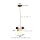 GobekUsa Yellow Travertine LED Pendant Lights for Kitchen Island Bedroom Dining Table