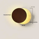 GobekUsa LED Wall Lamp 2 Glass Ball White, Yellow Travertine Stone Indoor Light