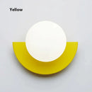 GobekUsa Kids' Macaron LED Wall Lamp for Living Room & Children's Room