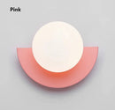 GobekUsa Kids' Macaron LED Wall Lamp for Living Room & Children's Room
