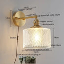GobekUsa Green Glass LED Wall Lamps - Modern Home Decor Applique Murale