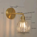 GobekUsa Green Glass LED Wall Lamps - Modern Home Decor Applique Murale
