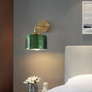 GobekUsa Green Glass LED Wall Lamps - Modern Home Decor Applique Murale