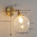 GobekUsa Green Glass LED Wall Lamps - Modern Home Decor Applique Murale