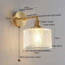 GobekUsa Green Glass LED Wall Lamps - Modern Home Decor Applique Murale