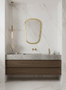 Gold Mirror, Brass Mirror, Handmade Mirror, Bathroom Mirror, Golden wall Mirror