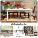 Modern Dining Chair with High Backrest High-density Sponge Cushion
