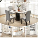 Modern Dining Chair with High Backrest High-density Sponge Cushion by LJGDeals