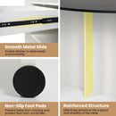 Modern Reception Desk Front Counter Desk with Oval Tabletop by LJGDeals