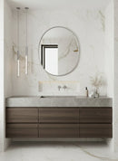 Silver Oval Mirrors