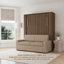 Wall Bed with Sofa by Inovabed