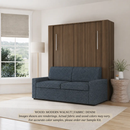 Wall Bed with Sofa by Inovabed