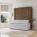 Wall Bed with Sofa by Inovabed