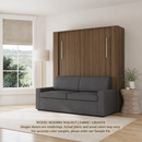 Wall Bed with Sofa by Inovabed