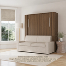 Wall Bed with Sofa by Inovabed