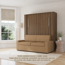 Wall Bed with Sofa by Inovabed