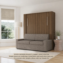 Wall Bed with Sofa by Inovabed