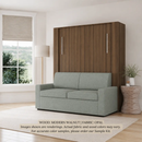 Wall Bed with Sofa by Inovabed