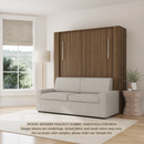 Wall Bed with Sofa by Inovabed