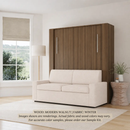 Wall Bed with Sofa by Inovabed