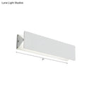GobekUsa Modernism Style Linear Wall Sconce - Aluminum LED Wall Lamp in White - 7"/14" Wide