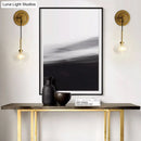 GobekUsa Modernist Oval Amber/White Glass Sconce with Brass Finish - Wall Mounted 1-Light Drop Lamp