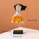 GobekUsa Abstract People Statue Figure for Living Room Office Decor
