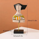 GobekUsa Abstract People Statue Figure for Living Room Office Decor