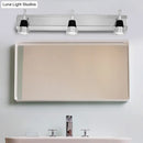 GobekUsa Modernist Cone Vanity Light: 2/3-Light Bathroom Wall Lamp in Aluminum with Warm/White Lighting