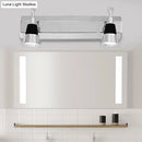 GobekUsa Modernist Cone Vanity Light: 2/3-Light Bathroom Wall Lamp in Aluminum with Warm/White Lighting