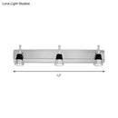 GobekUsa Modernist Cone Vanity Light: 2/3-Light Bathroom Wall Lamp in Aluminum with Warm/White Lighting