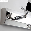 GobekUsa Modernist Cone Vanity Light: 2/3-Light Bathroom Wall Lamp in Aluminum with Warm/White Lighting