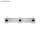 GobekUsa Modernist Cone Vanity Light: 2/3-Light Bathroom Wall Lamp in Aluminum with Warm/White Lighting