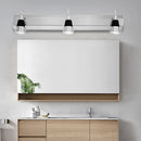 GobekUsa Modernist Cone Vanity Light: 2/3-Light Bathroom Wall Lamp in Aluminum with Warm/White Lighting