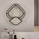 GobekUsa Modernist Cut Crystal LED Petal Wall Lamp in Warm/White Light - White Wall Mount Lighting
