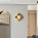GobekUsa Modernist Globe Sconce Light Fixture - Brass Metal, Bedroom Wall Mount Lighting with 1 Bulb