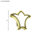 GobekUsa Modernist Crown Wall Light with Clear K9 Crystal and LED in White/Warm/2 Color Light