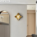 GobekUsa Modernist Globe Sconce Light Fixture - Brass Metal, Bedroom Wall Mount Lighting with 1 Bulb