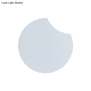 GobekUsa Modernist Acrylic LED Wall Mount Light Fixture in Warm/White Light, 8.5"/12" W