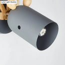 GobekUsa Modernist Metal Wall Sconce with Antler Design and Cylinder Shape for Bedroom Lighting