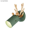 GobekUsa Modernist Metal Wall Sconce with Antler Design and Cylinder Shape for Bedroom Lighting