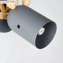 GobekUsa Modernist Metal Wall Sconce with Antler Design and Cylinder Shape for Bedroom Lighting